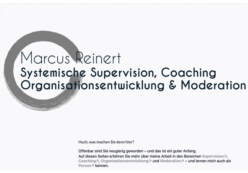 Vorschaubild der Website mreinert.org